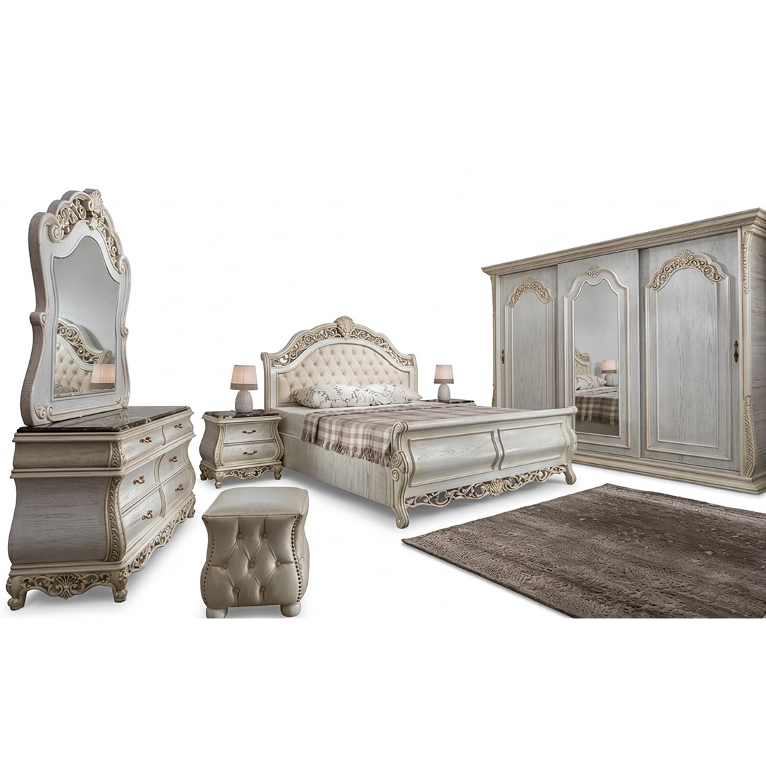 Anmol Style Chinioti King Size Bedset Design Anmol Style Chinioti King Size Bed Set Design - Image 1