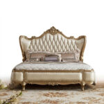 Chinioti King Size Bed Set with Hand-Carved Sheesham Wood