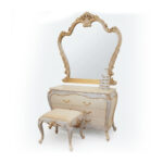 Gourmet Style Chinioti King Size Bed Set with Hand-Carved Sheesham Wood - Image 2