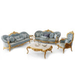 Luxury Classic 7 Seater Sofa Set – 3+2+1+1