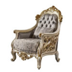 Most Luxurious Turkish Style Side-Carved 7 Seater Sofa Set with Hand-Carved Sheesham Wood - Image 2