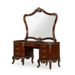 Solid Wooden Posheh Chinioti Bed Set Design - Image 2